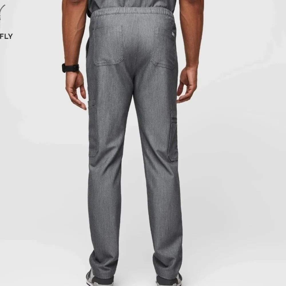Figs Mens Cairo Cargo Scrub Pants in Graphite Bundle of 2